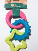 3 in 1 dog teether toy