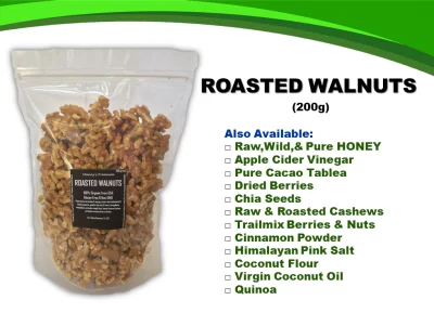 Roasted Walnuts 200g (Organic)