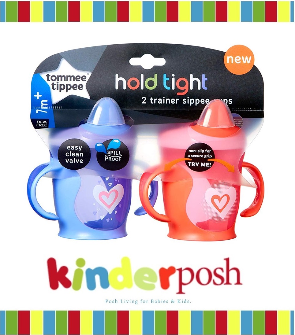 Tommee Tippee Hold Tight Baby Sippy Cup, Spill-Proof