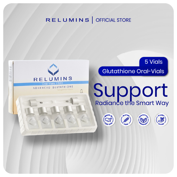 relumins glutathione vials Advance White Gluta 7500mg - Professional Grade Skin Whitening sns-block Double Wood Supplements Review Size:30ct