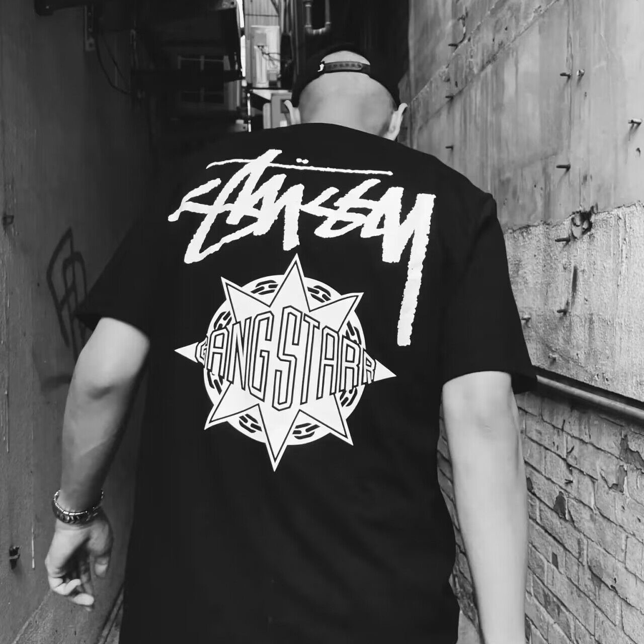 Stussy x Gang Starr Gang Starr Tee White