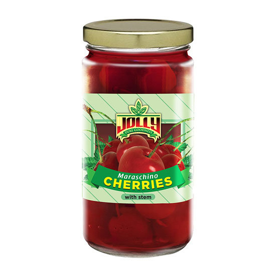 Jolly Maraschino Cherries with Stem 284g Lazada PH