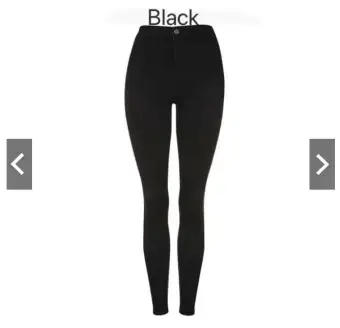 plus size high waisted black skinny jeans