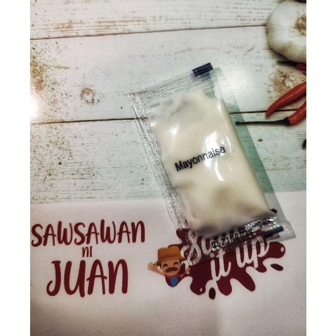 Take Out Dressing sachets (Catsup HotSauce Mayonnaise Salt) 100pcs