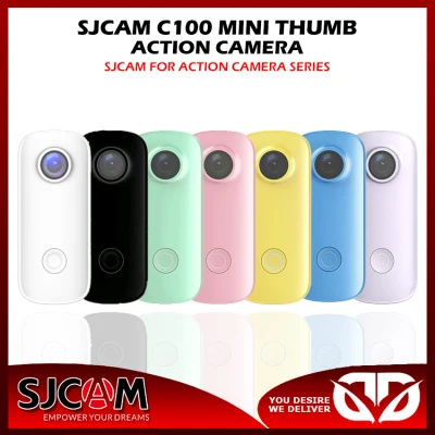 D&D SJCAM C100 Thumb Sports Action Camera 1080P HD Web Camera Mini WIFI Waterproof Case
