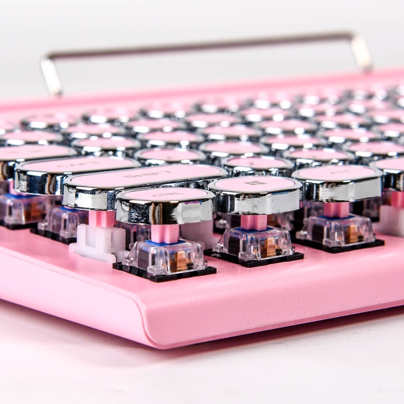 TW1867 Retro Mechanical Bluetooth/Wired Keyboard Yumi’s Cell