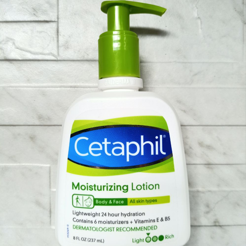 cetaphil moisturizing lotion vitamin e