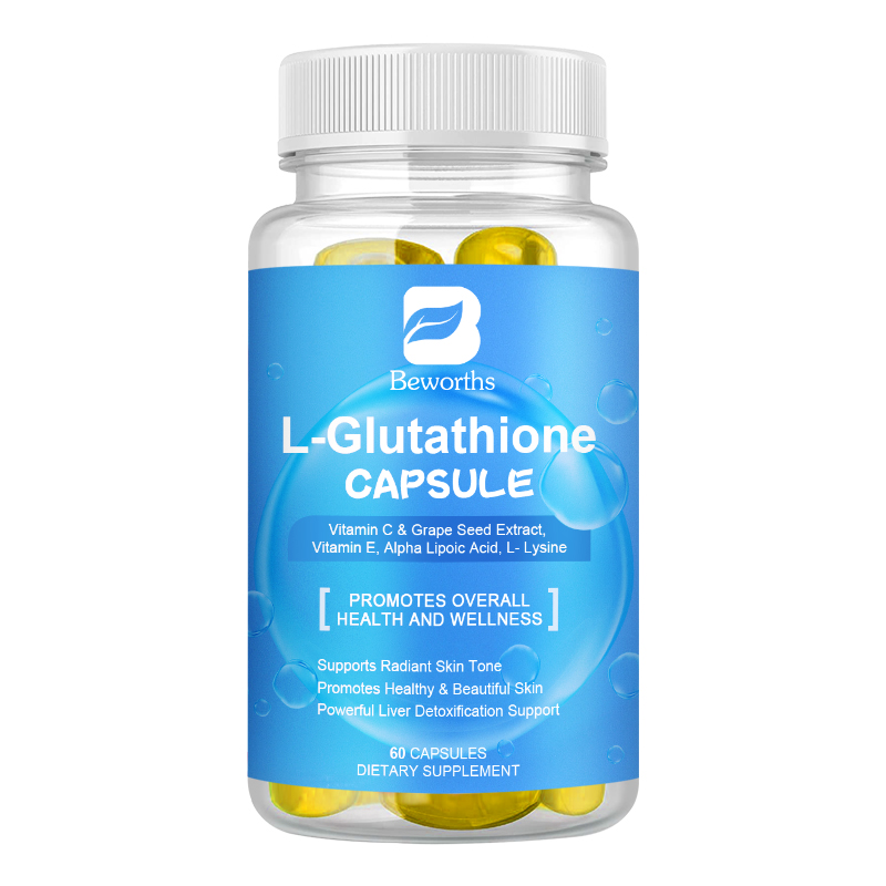 BEWORTHS L Glutathione Capsules Collagen Skin Whitening Antioxidant Anti Aging Boosting Immunity