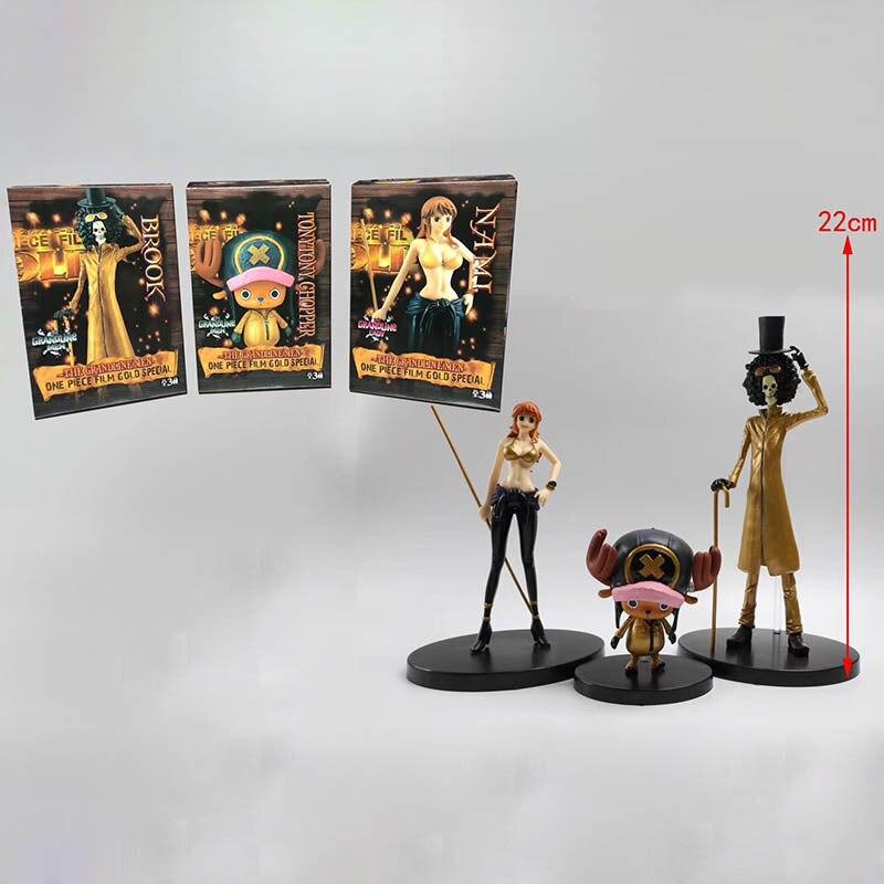 One Piece Film Gold Chara-Pos Collection (Set of 8) (Anime Toy