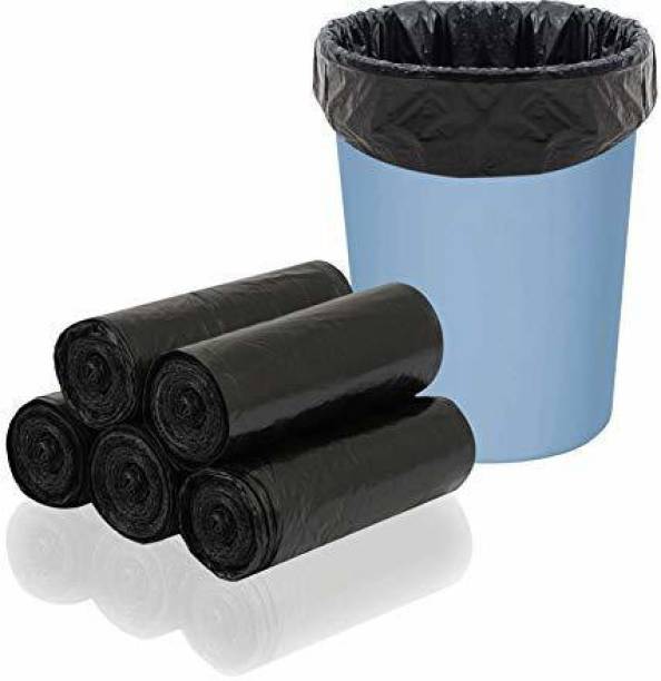 Dustbin Bags (16x20-inches, Black) small pack of 50-gemektower.com.vn