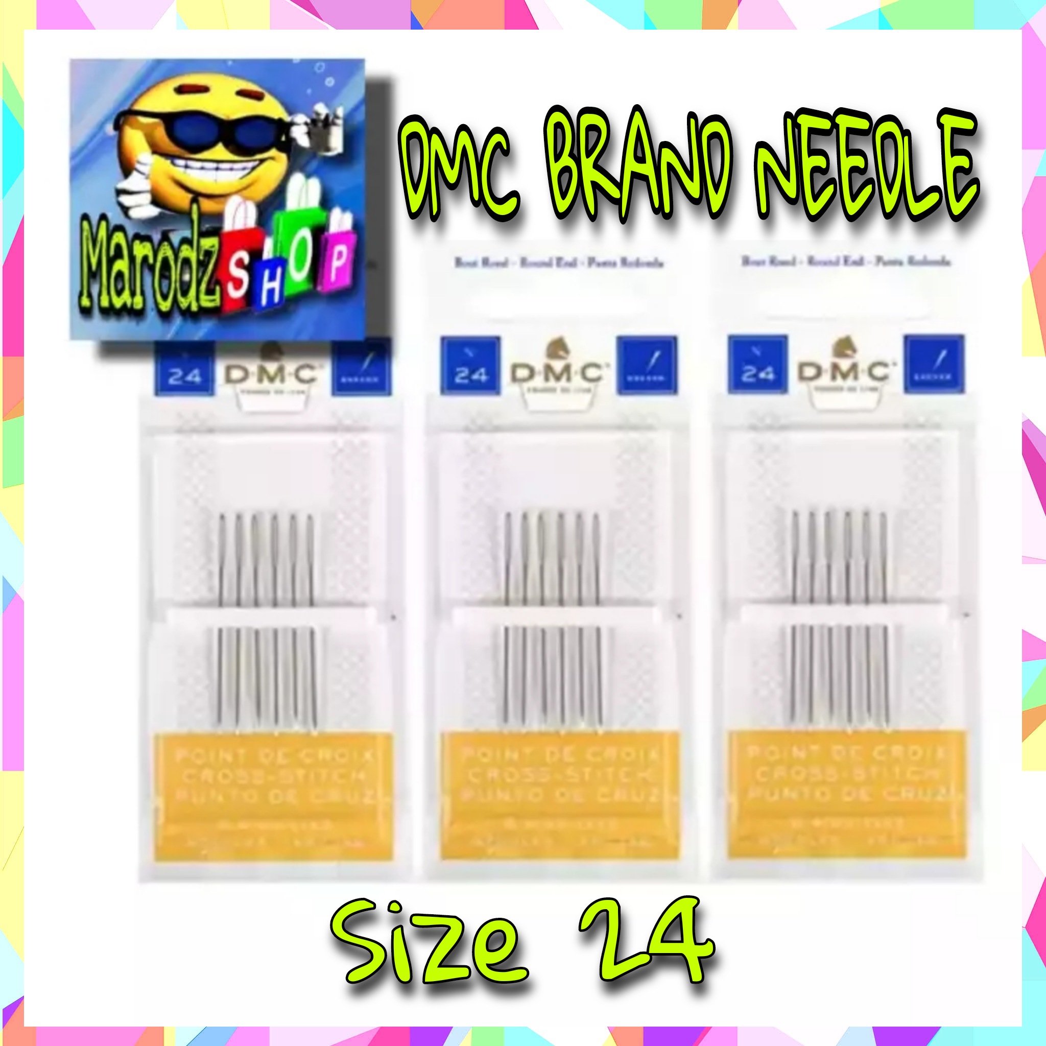 DMC CROSS STITCH NEEDLES / ORIGINAL / NEEDLES / SOLD PER PACK Lazada PH