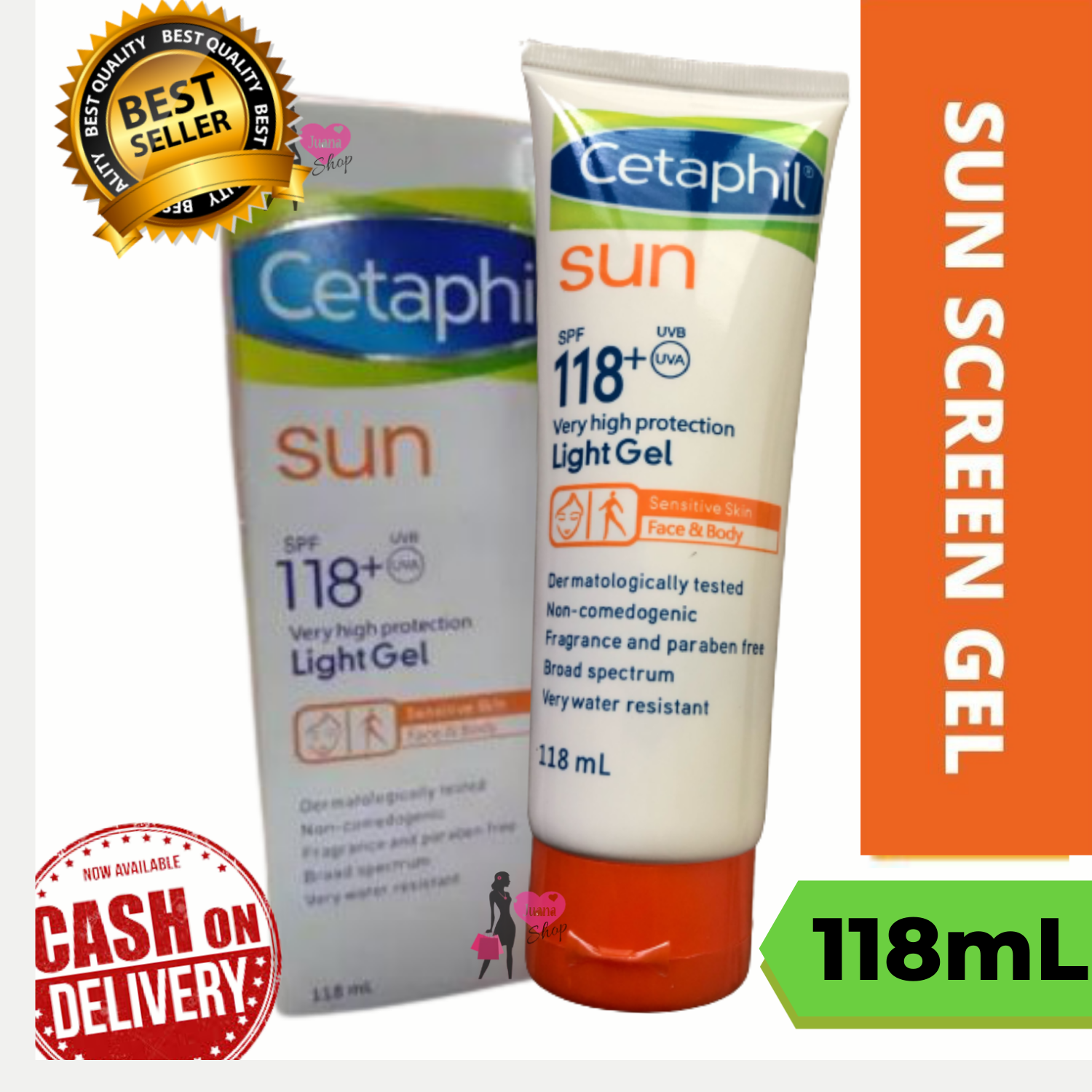 cetaphil sunscreen spf 118 review