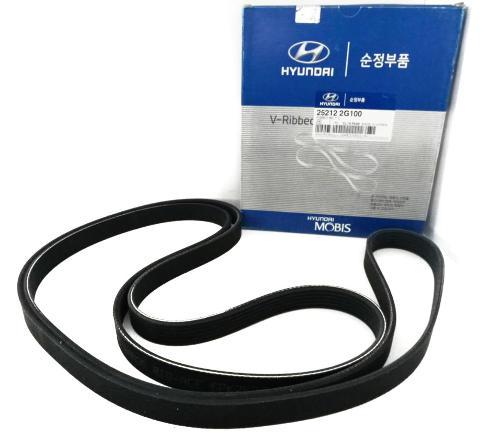 [ORIGINAL] 252122G100 FAN BELT 6PK2576 HYUNDAI SANTA FE 2009 2012