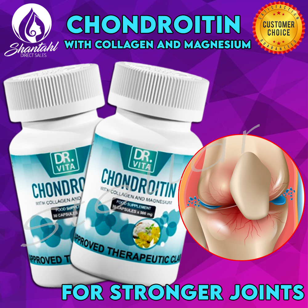 Dr. Vita CHONDROITIN with Collagen and Magnesium 500mg x 30 capsules