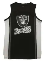oakland raiders basketball jersey