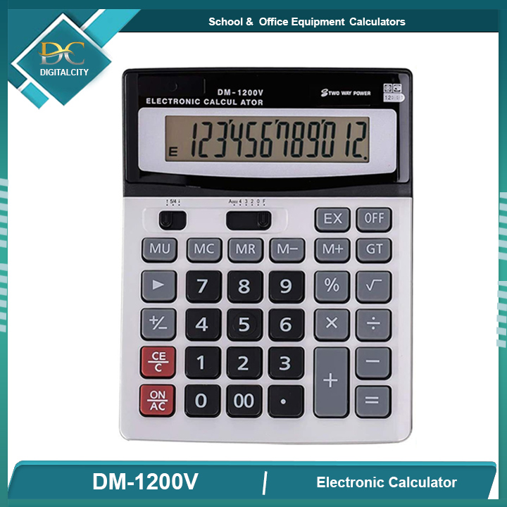 calculatrice casio dm-1200v