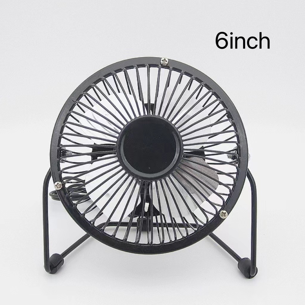 Mini Fan Personal Fan,Mini Fan Metal Design, Quiet Operation 4" USB