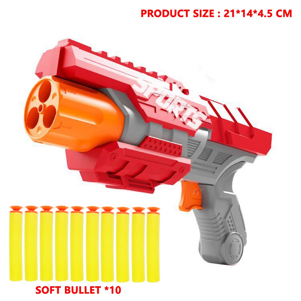 Hand Nerf N Strike Disruptor Water Crystal Airgun Toy Soft Bullet