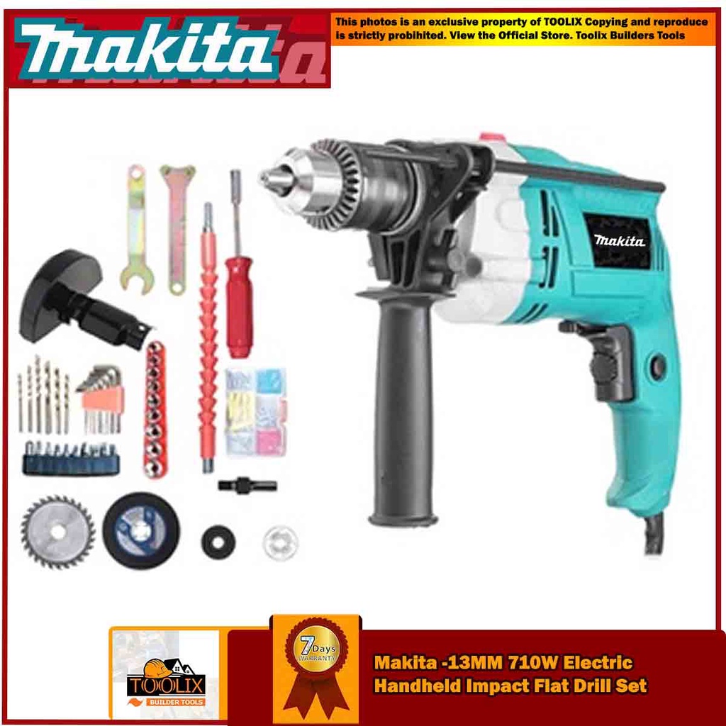 Makita Electric Drill Makit a Power Tools Set Impact Drill Set Barena