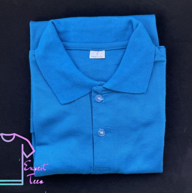 Plain Polo Shirt: Softex/Southport Honeycomb UNISEX SHADES OF BLUE ...