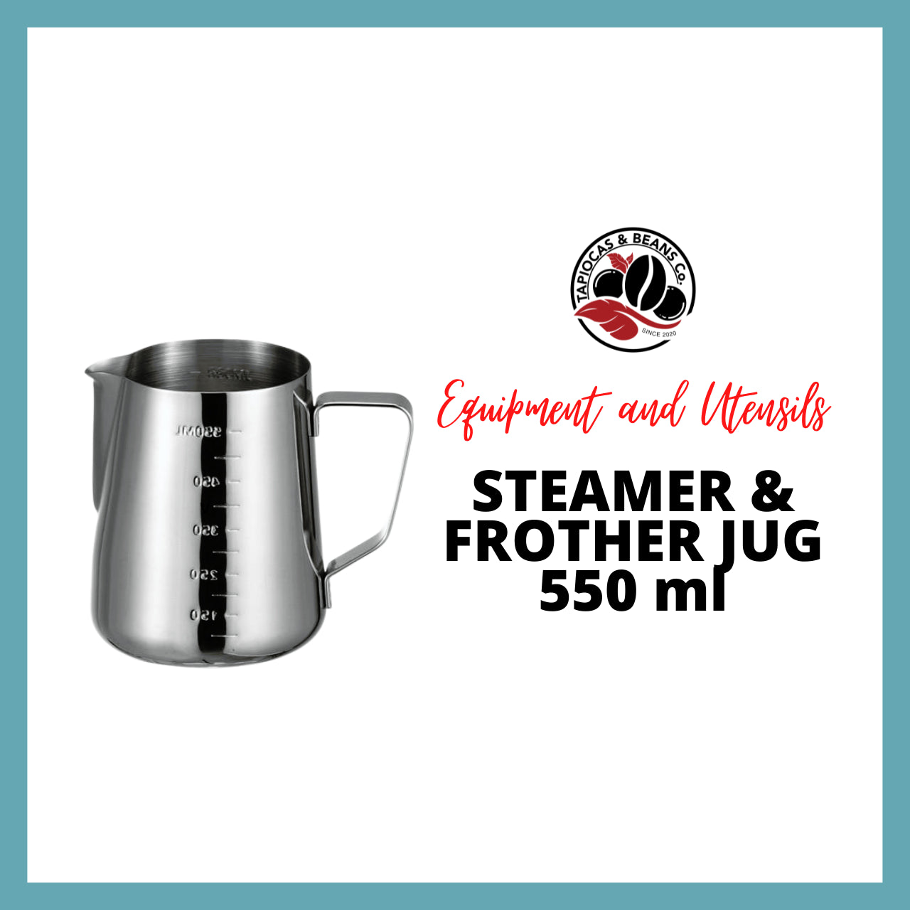 Stainless Steel Milk Steaming Jug, Milk Frothing Jug Steamer Jug