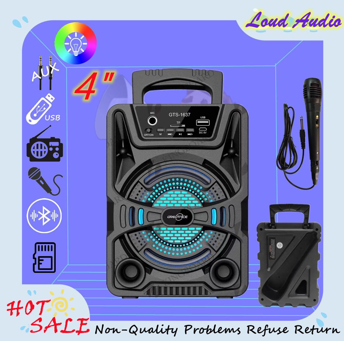 Super Bass Portable Splash Proof Wireless Bluetooth Speaker GTS1637 4