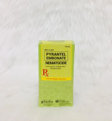 Nematocide (Pyrantel Embonate) Dewormer For Cats and Dogs 15ml