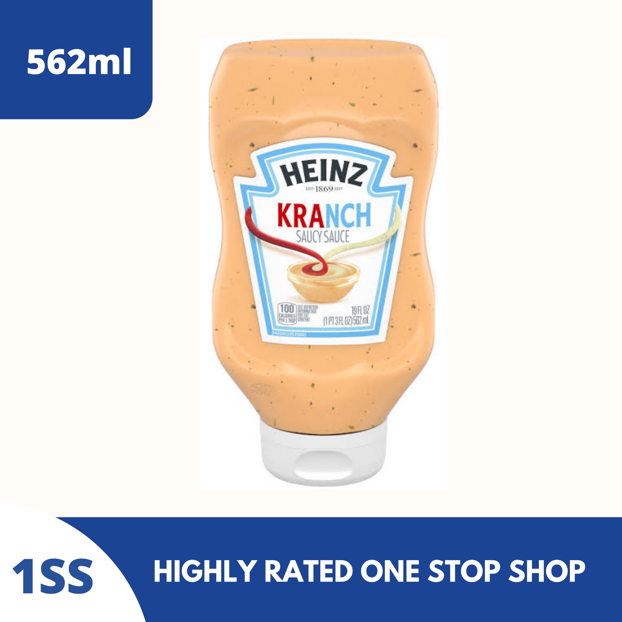 Heinz Kranch Ketchup & Ranch Sauce 562ml Lazada PH