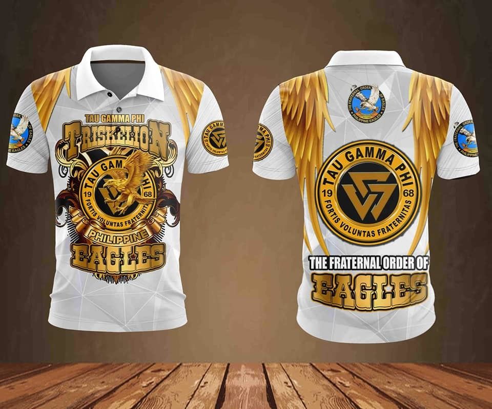 Quality and Affordable Full Sublimation Poloshirt for The Fraternal Order  of Eagles Club. Available from Small to 3XL only. Limited Stocks Only MODE  OF, By Marquis Clothing - Full sublimation