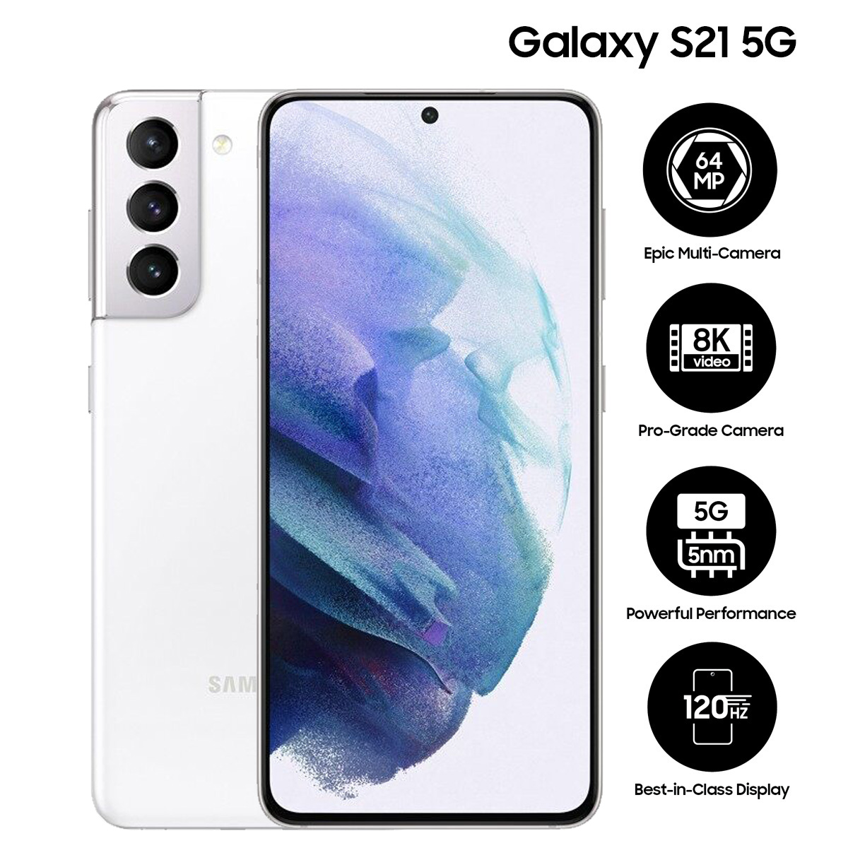 海外版 Galaxy S21 5G Dual-SIM SM-G9910 - スマートフォン本体