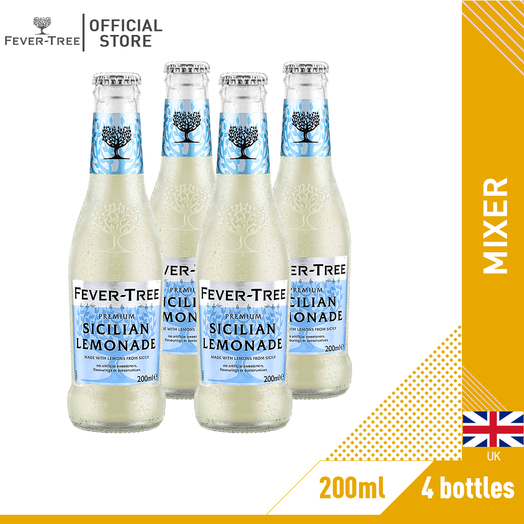 FeverTree Sicilian Lemonade 200ml Pack of 4 Lazada PH