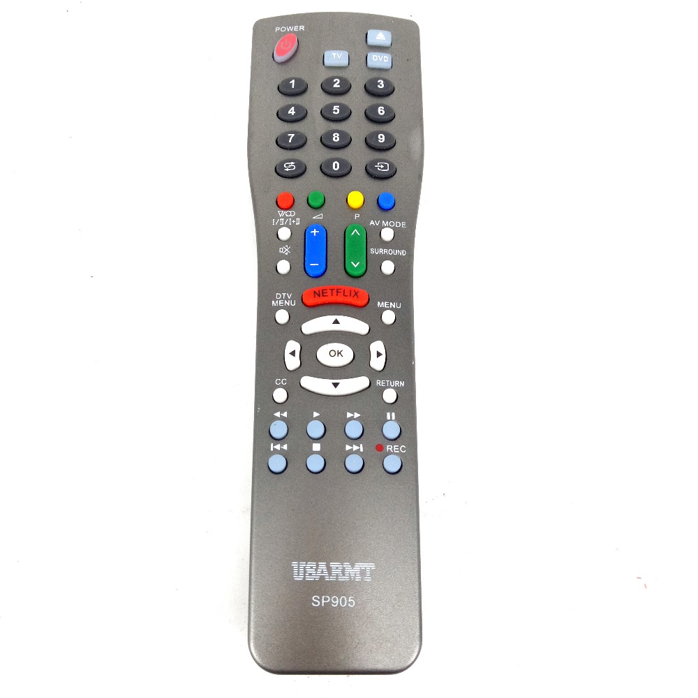 New Universal Remote control SP905 For SHARP TV DVD Most MODELS