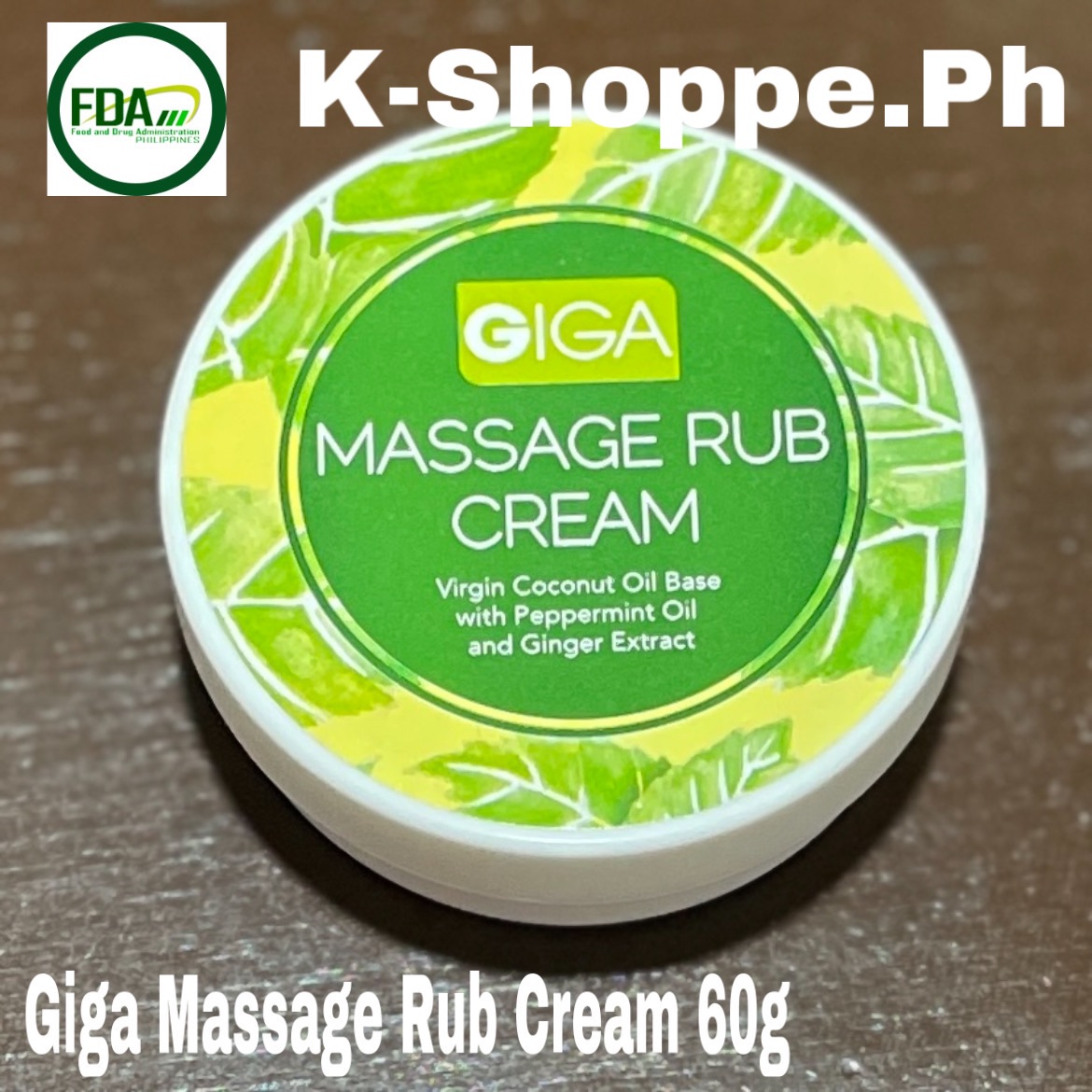 Giga Massage Rub Cream 60g. COD Lazada PH