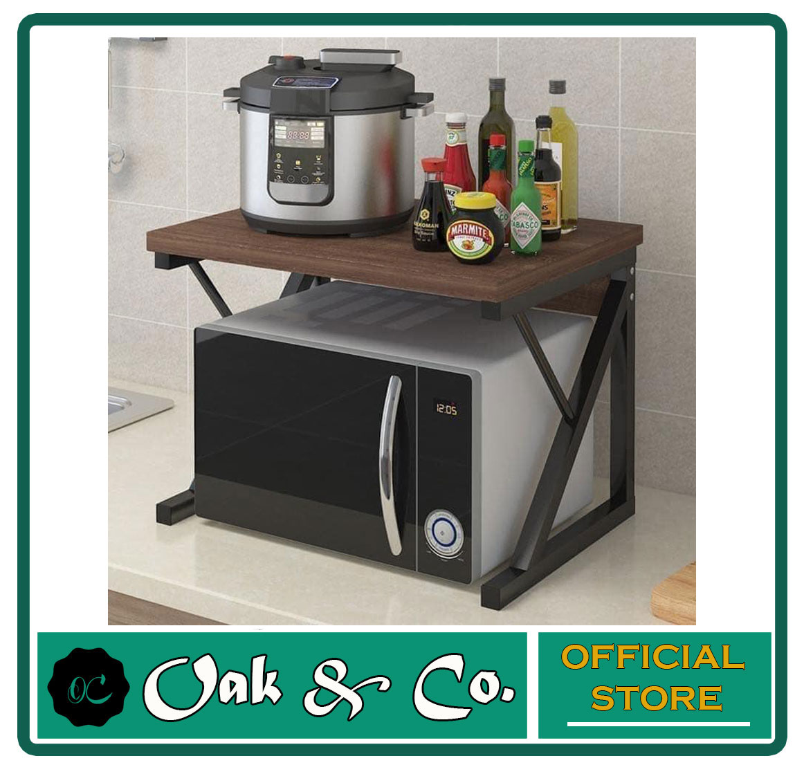 Oak&Co. WOODEN MULTIFUNCTIONAL OVEN SHELVES Lazada PH
