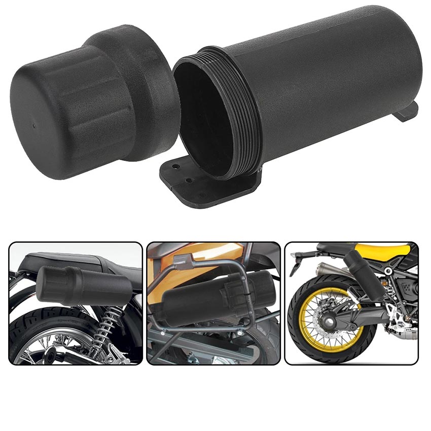 Universal tool tube motorcycle For Gloves Raincoat Storage Box Fit yamaha honda Suzuki DR250
