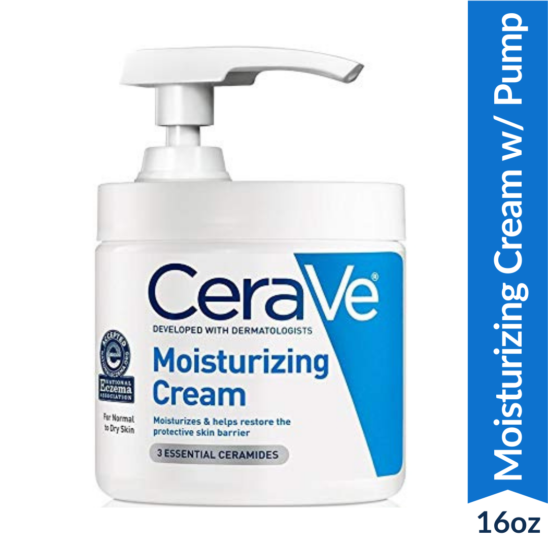 cerave pump moisturizing cream