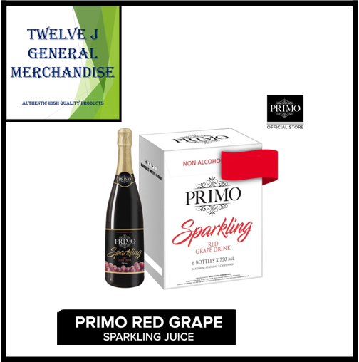 Primo Sparkling Red Grape Wine Drink 750ml Lazada PH