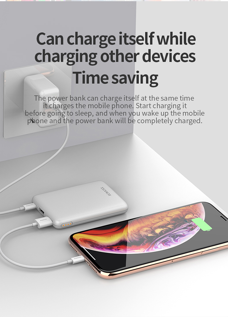 Romoss Pure 05 5000 mAh Sạc Dự Phòng Mini