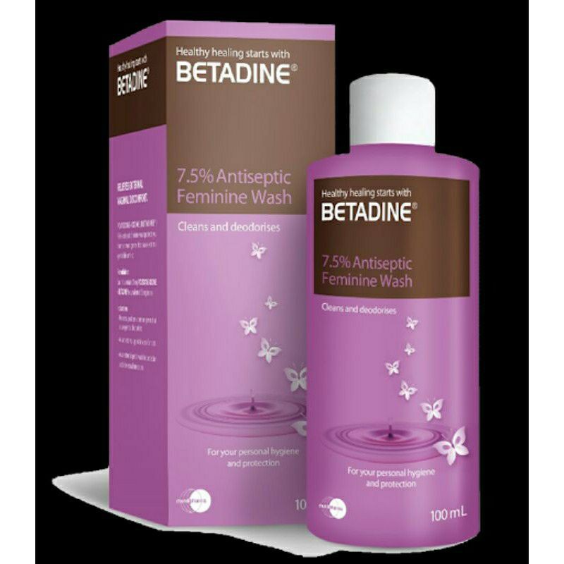 BETADINE FEMININE WASH 7.5 SOLUTION ANTISEPTIC (100ML) Lazada PH