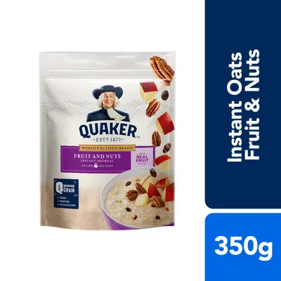 Quaker Instant Oats Fruit & Nuts 350g