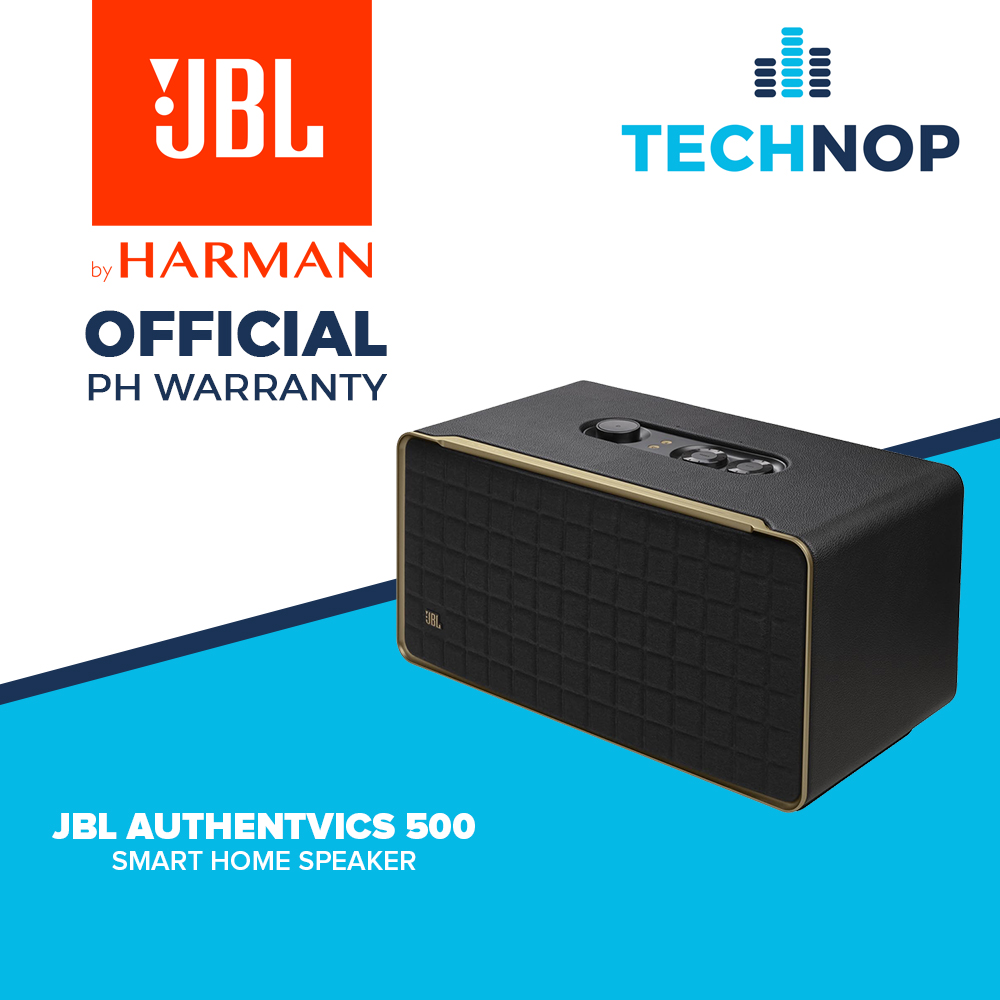 JBL Authentics 500 - Wireless Home Speaker with Bluetooth, Voice Control,  and Dolby Atmos, Multi Room Playback, Built in Alexa and Google Assistant :  Electronics 
