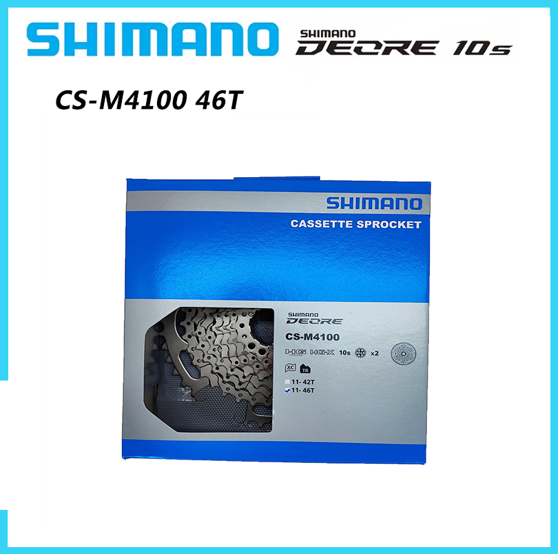 Shimano Líp Xe Đạp 10 Tốc Độ Deore M610 M6000 M4100 -INTL