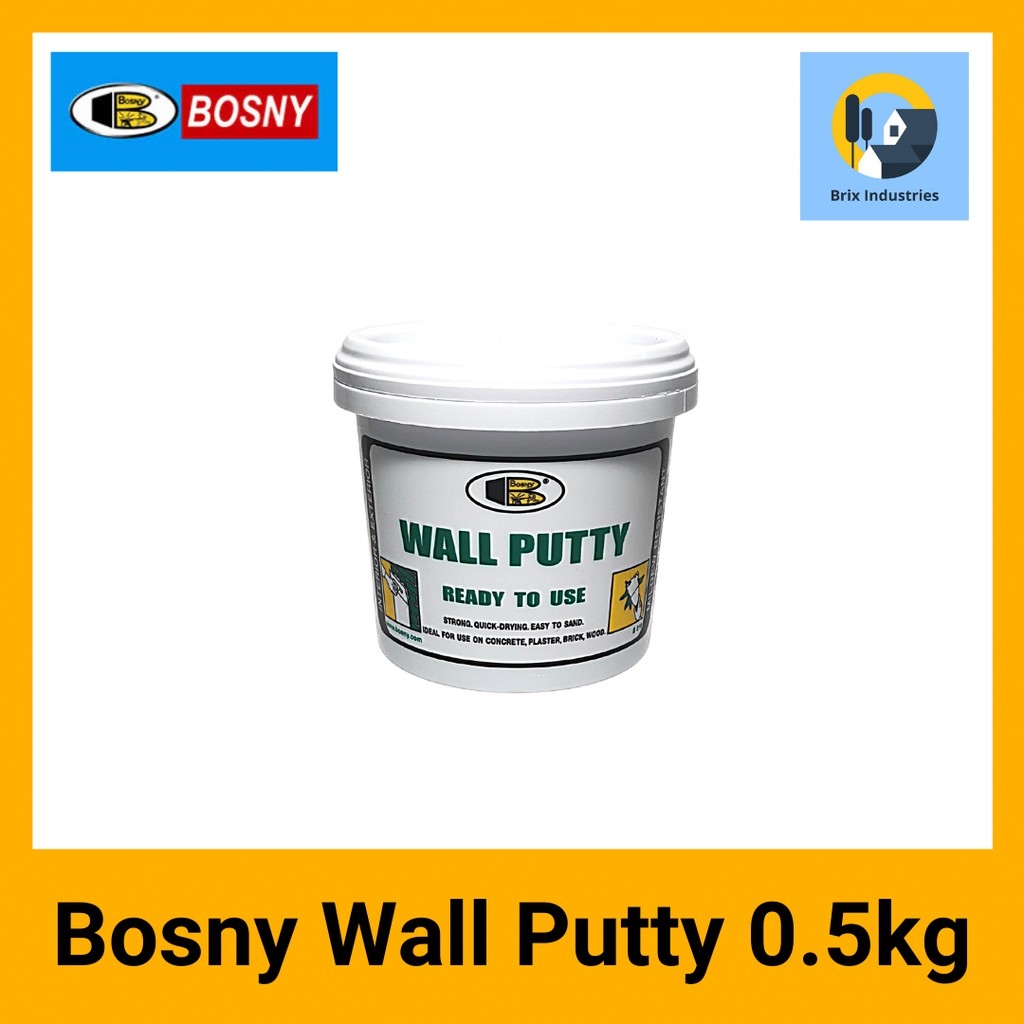 Bosny Wall Putty 0.5kg / 1.5kg B219 | Lazada PH