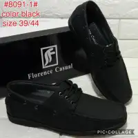 black shoes top sider