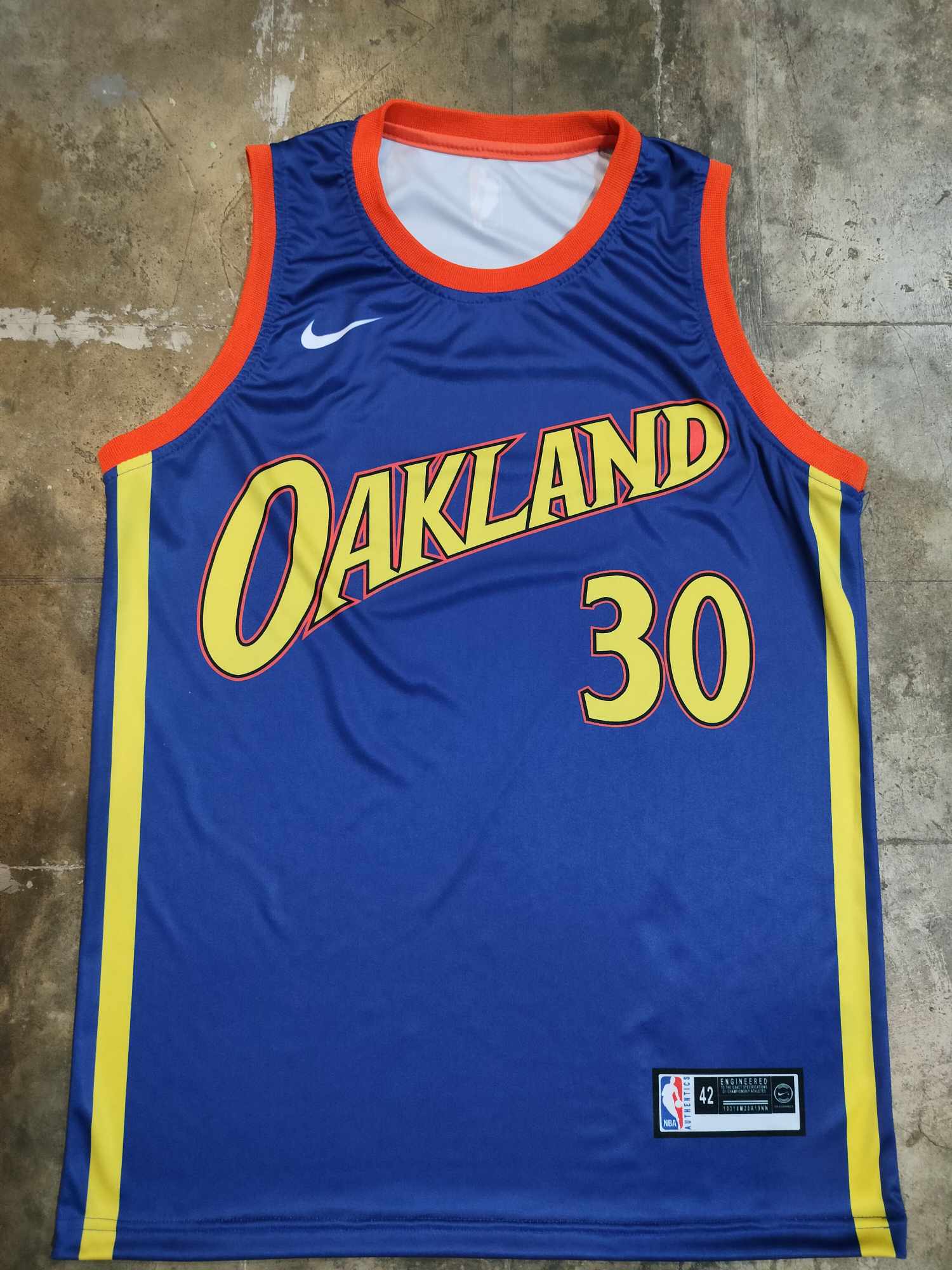 WLJ #30 Stephen Curry Basketball Jerseys Warriors 2021 Oakland