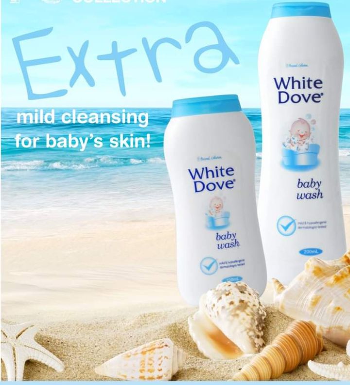 White Dove Baby Wash Mild and Hypoallergenic dermatologisttested