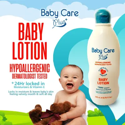 Baby Care Plus+ White Baby Lotion 200ml