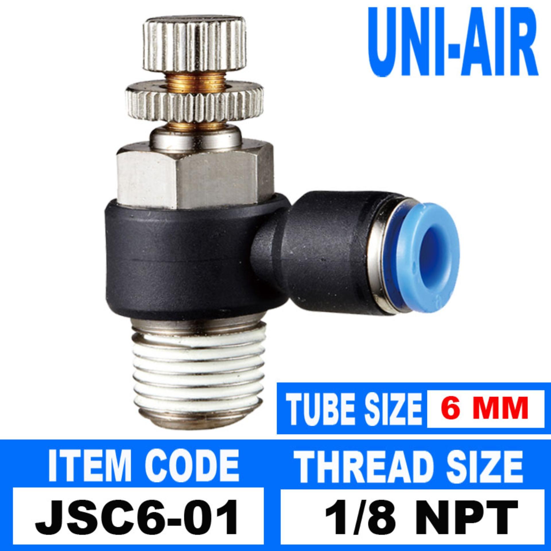 1pc Push to Connect One Touch Fitting Plug In Reducer 8-6mm MettleAir MTGJ8-6 