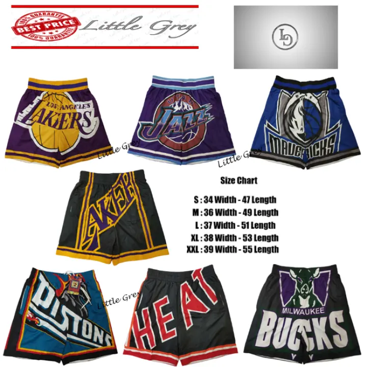nba shorts big logo