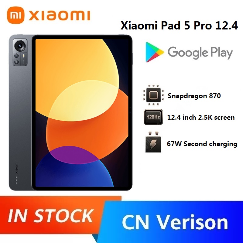 Chinese ROM Xiaomi Mi Pad 5 Pro 12.4'' 2.5K 120Hz Display